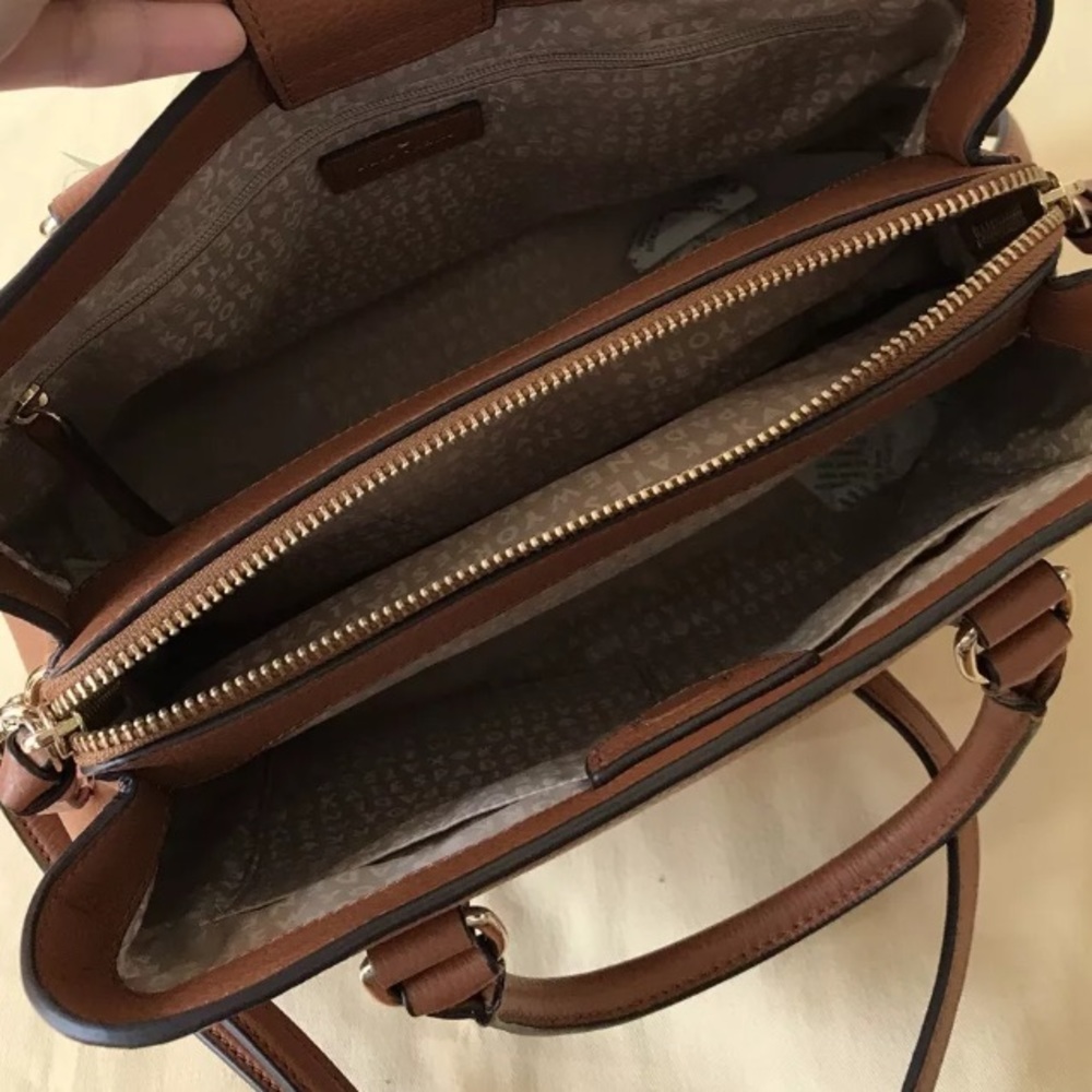 Kate spade evangelie larchmont avenue cognac bag - Picture 8 of 8